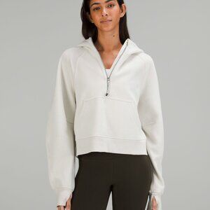 Lululemon Scuba Oversized Half-Zip Hoodie - Bone M/L